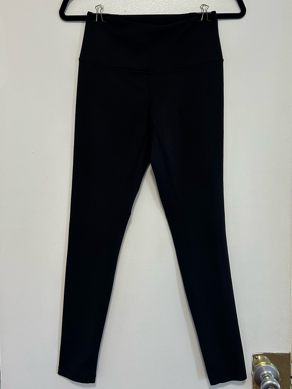 Zella Black Leggings with Logo Waistband